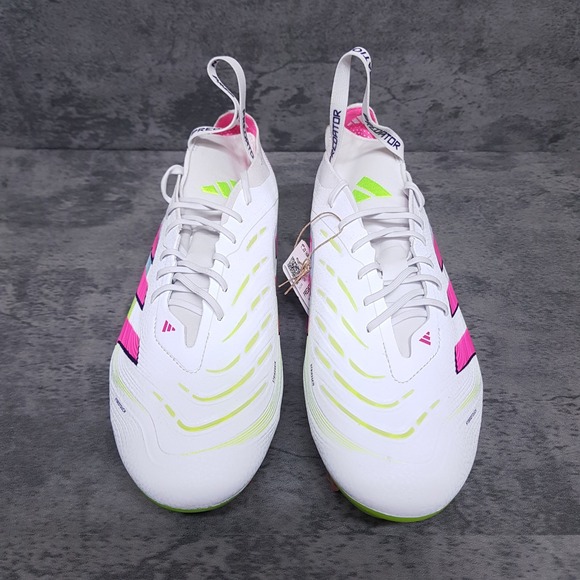 ADIDAS Predator 24‎ Elite FG Soccer Cleats Mens 8 Celestial Victory White Pink main image 5